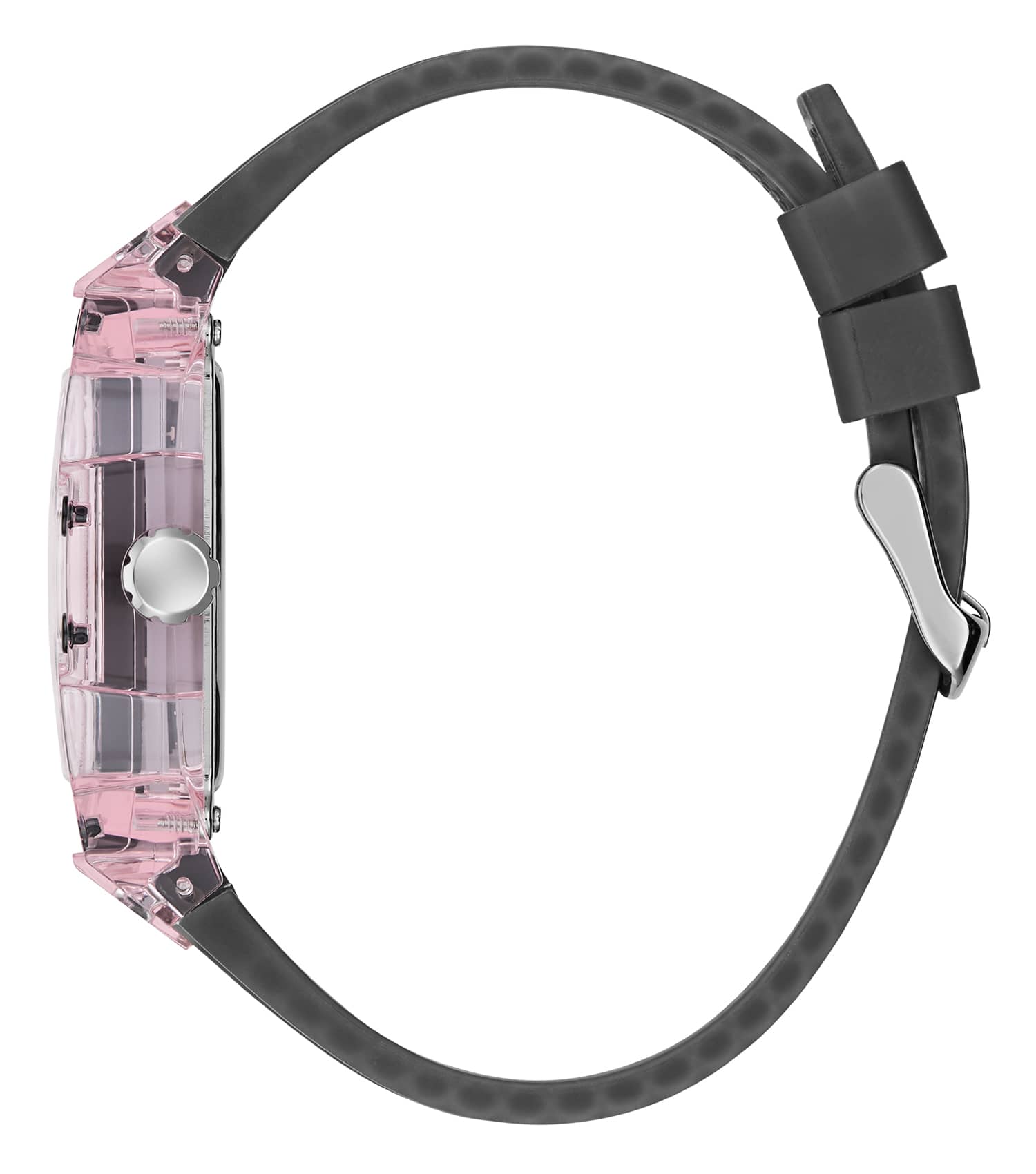 MEN SPORTING PINK QUARTZ WATCH 42 MM