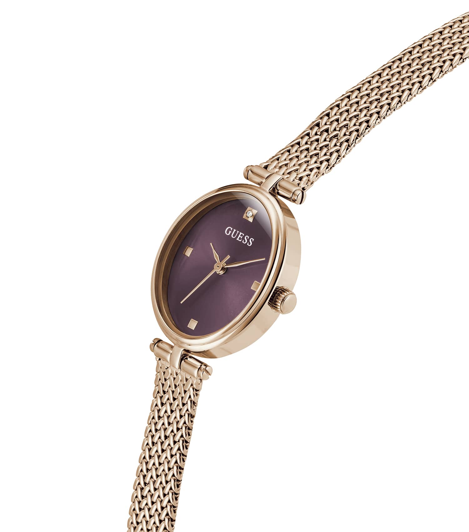 WOMEN RUBY QUARTZ WATCH 24 MM