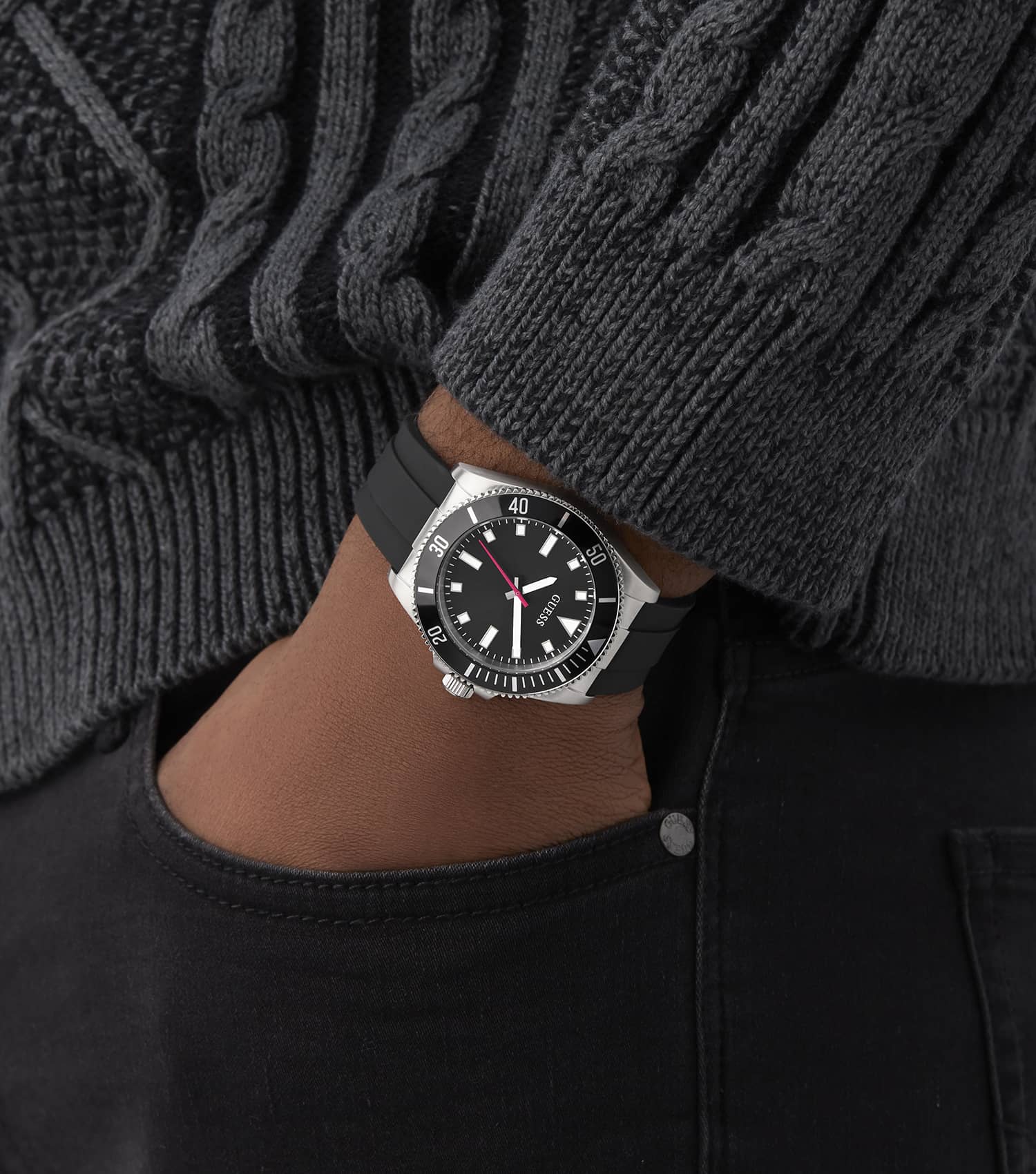 MEN CLIFF QUARTZ WATCH 41 MM