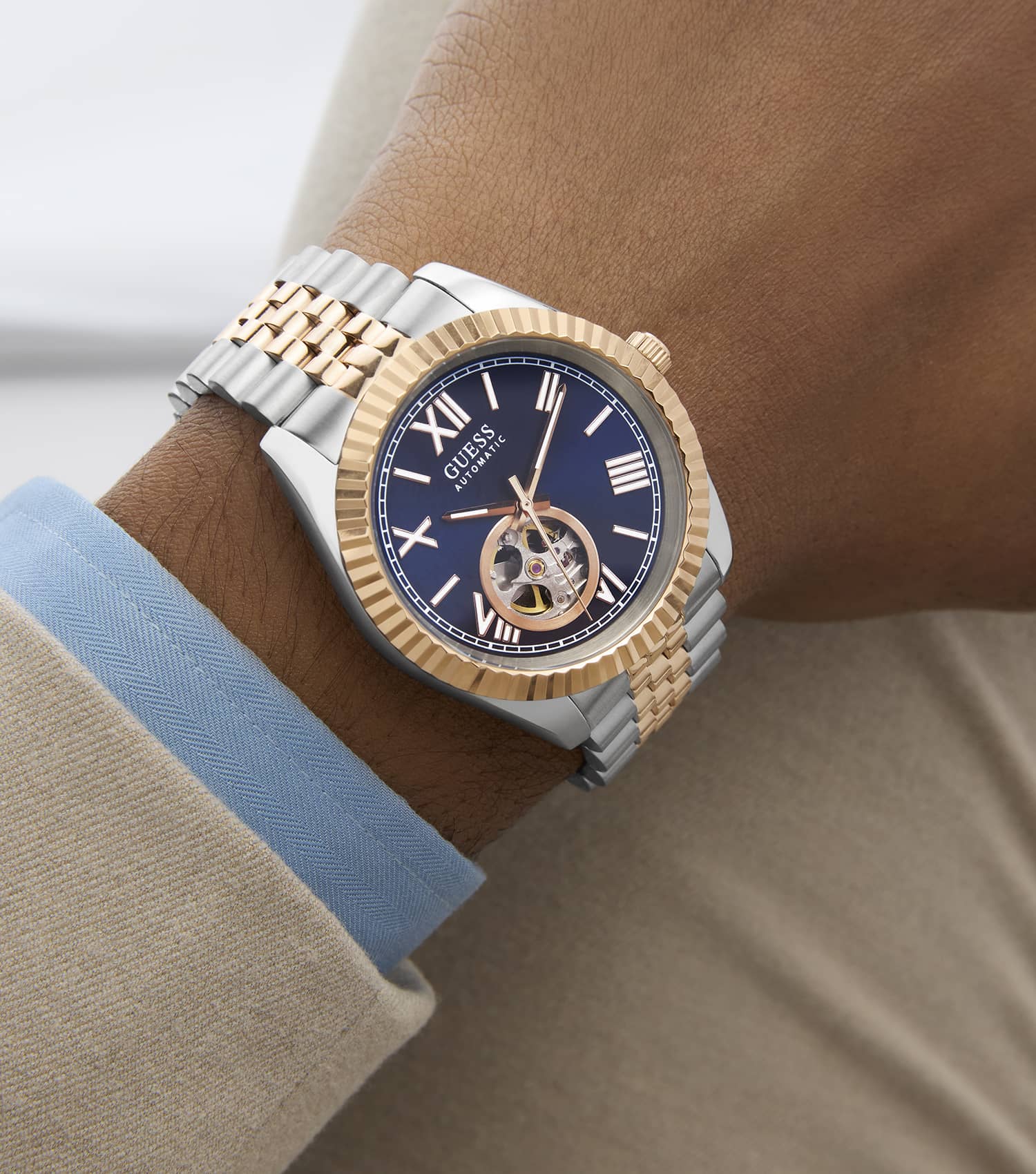 MEN CONNOISSEUR AUTOMATIC WATCH 42 MM