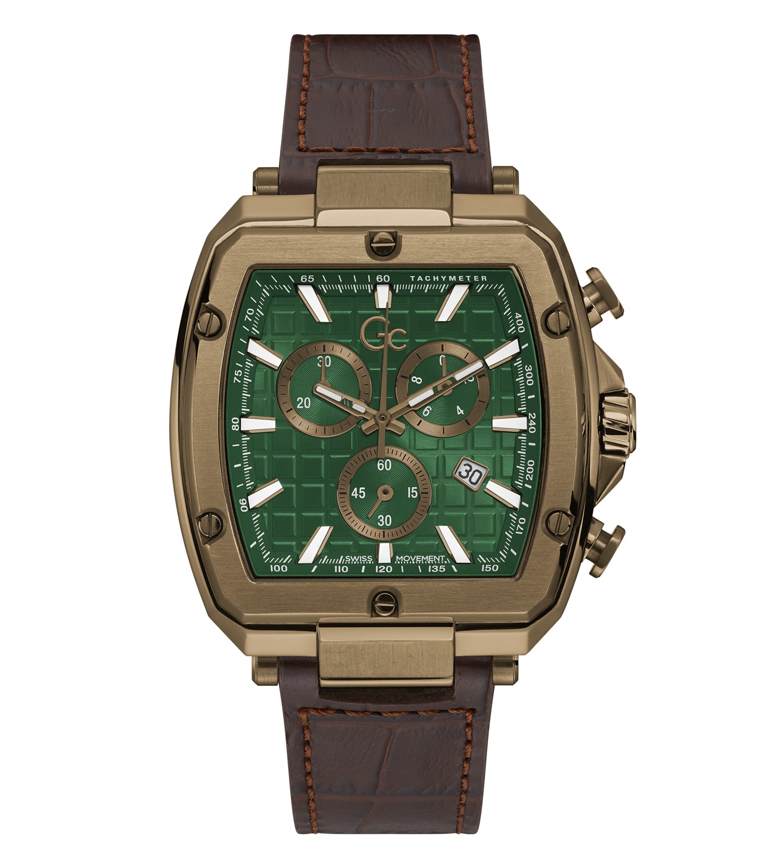 Men Spirit Tonneau Quartz  Watch 47.8mm*44mm