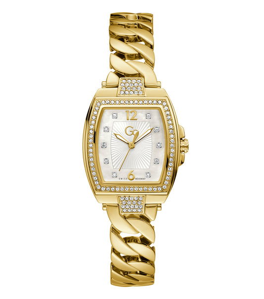 Gc watch showcasing elegant design in N/A color, side angle. Featuring metallic case, sleek band, and modern dial. Perfect for watch enthusiasts.