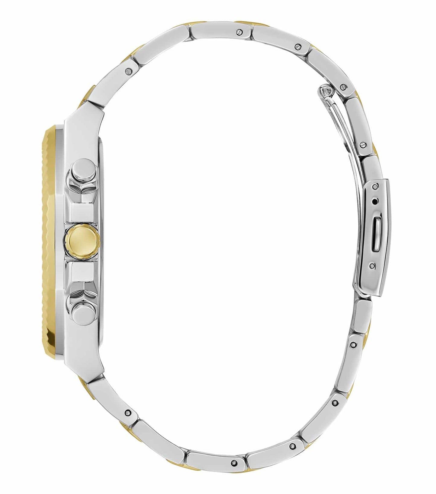Men Equity Quartz Watch 44mm with 2-Tone Gold/Silver Strap
