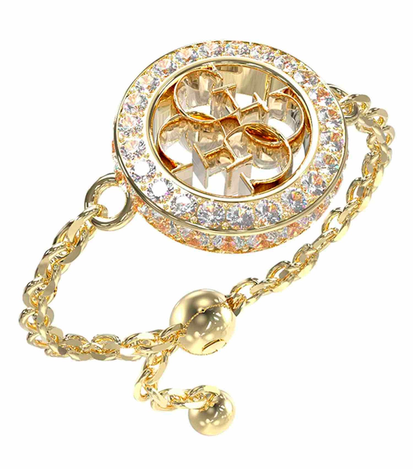 Women Ring Gold Steel Os OS / Gold