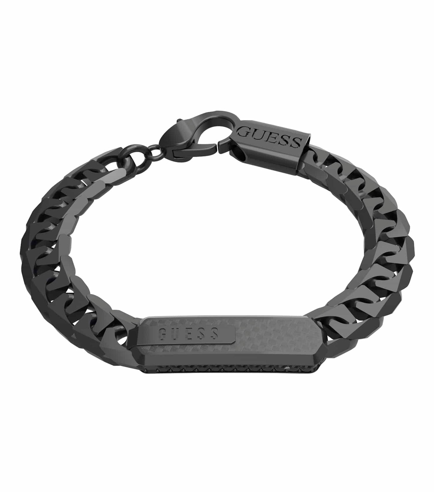 Men Guess Men'S Bracelet Silver Steel S