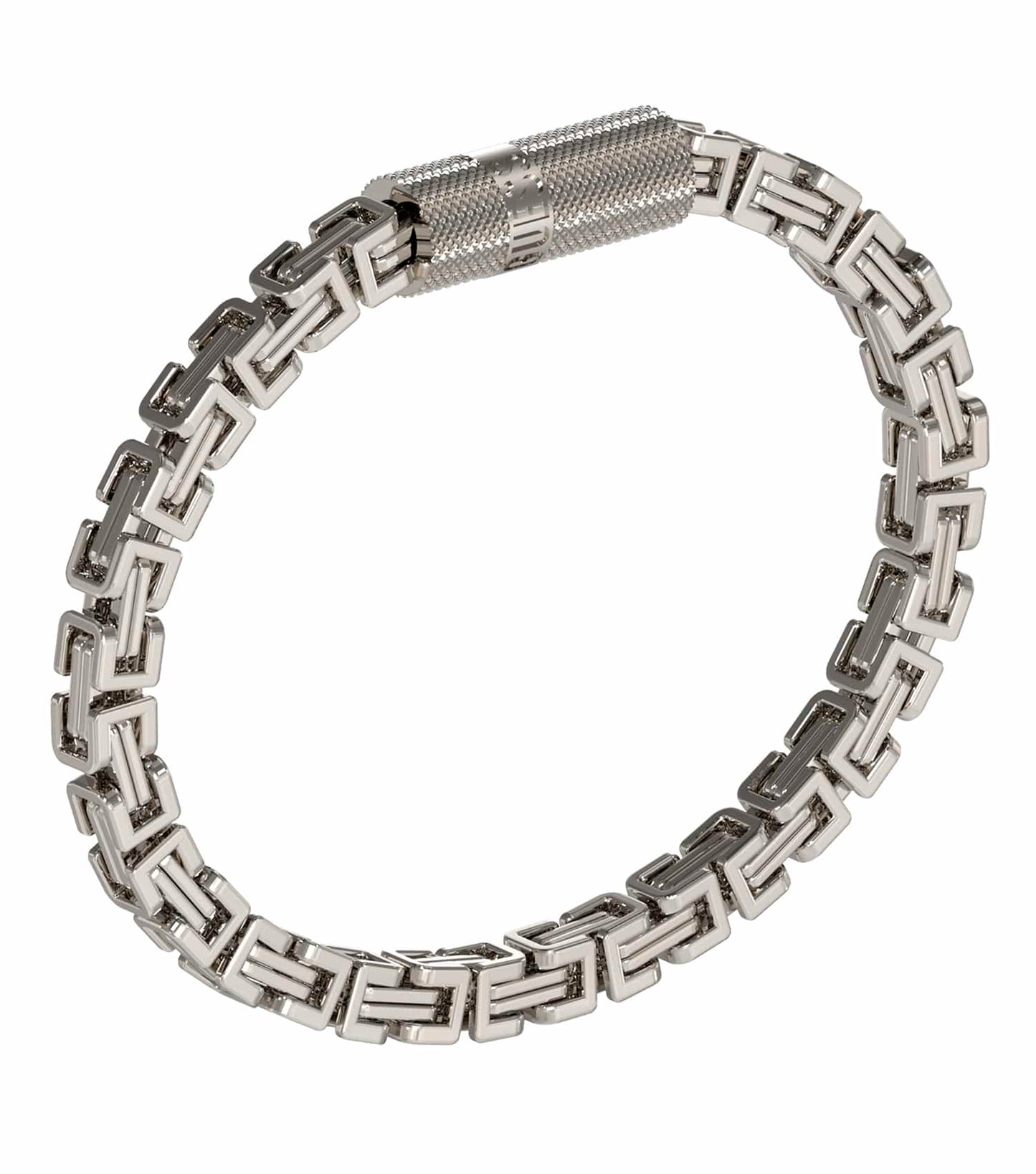 Men Guess Men'S Bracelet Silver Steel S