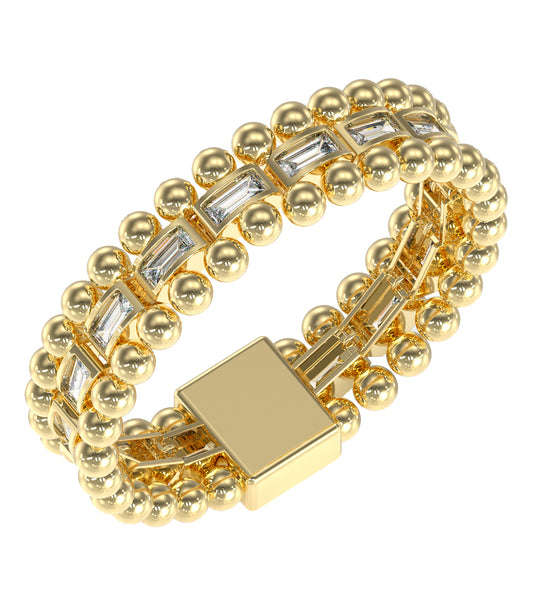 Women Guess Id Bracelet