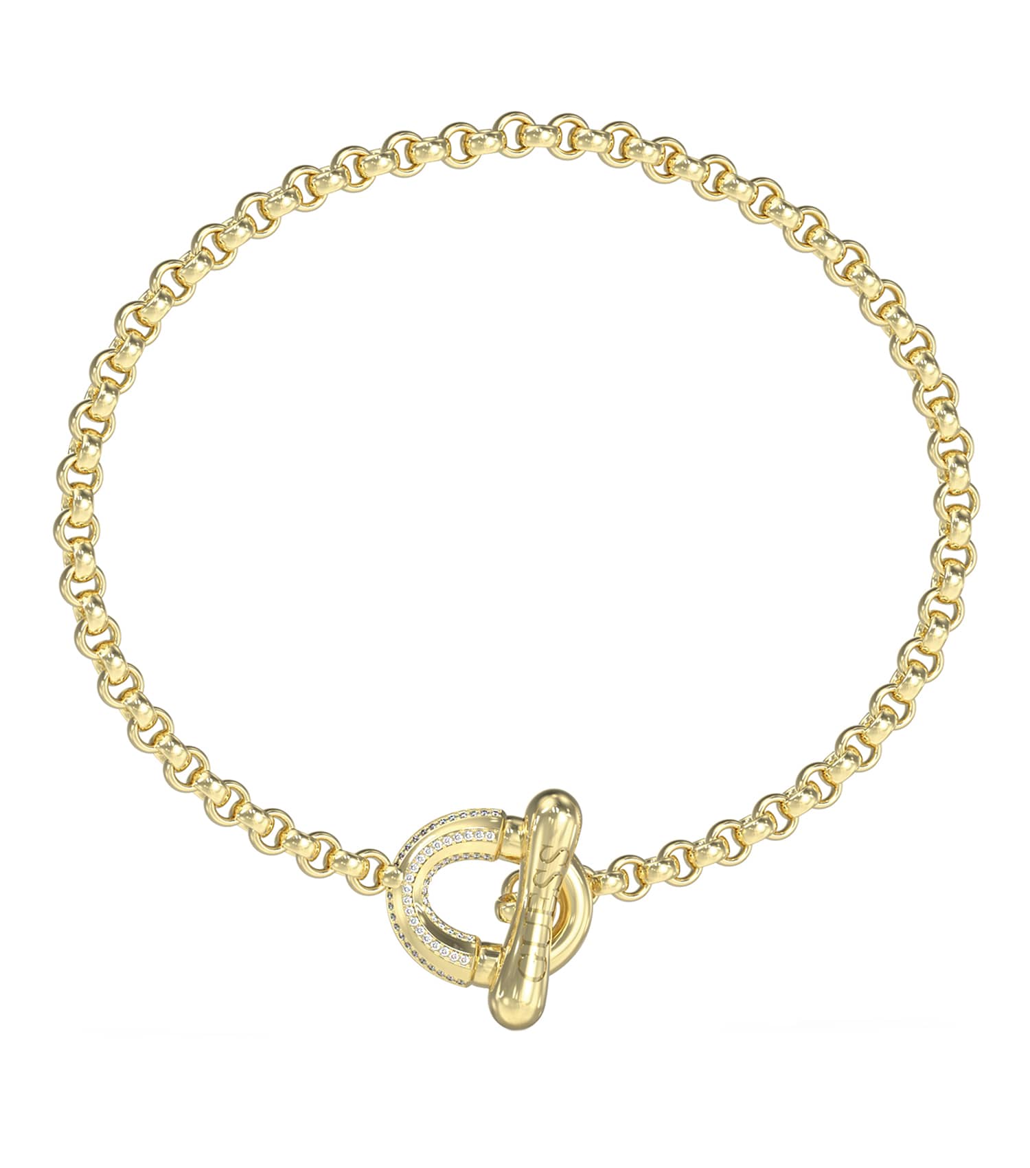 Ladies Majorelle Bracelet Silver & Gold Steel