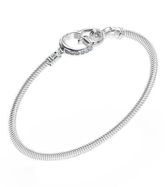Ladies Kalybe Bracelet Silver Steel