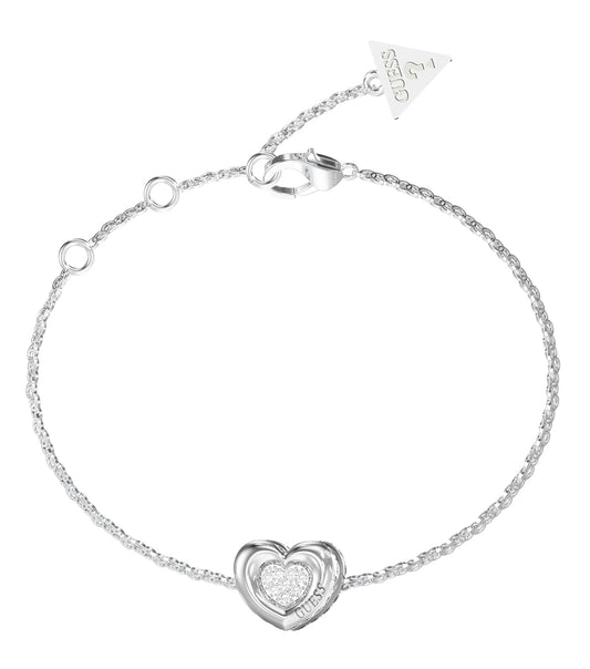 Ladies L.O.V.E. Bracelet Gold Steel