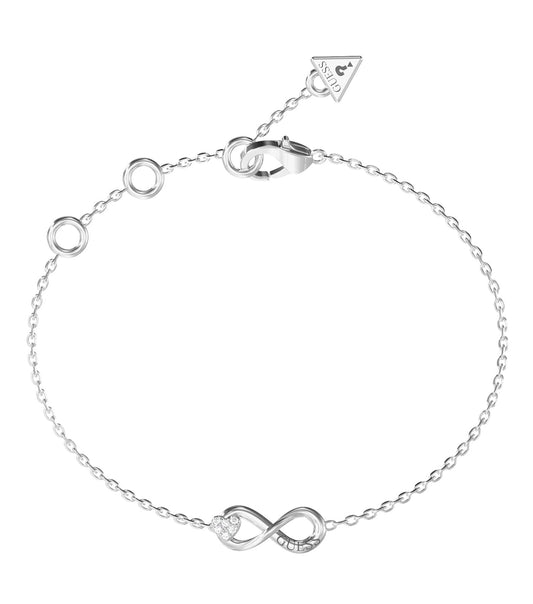 Ladies Love Bites Bracelet Silver Steel