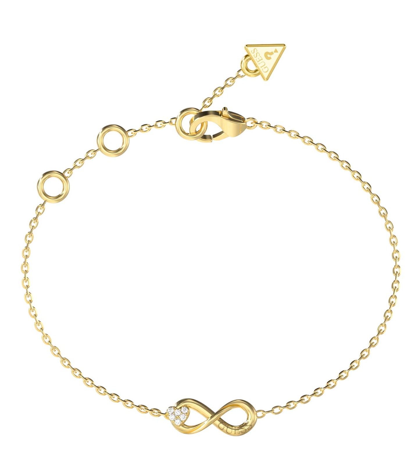 Ladies Love Bites Bracelet Silver Steel