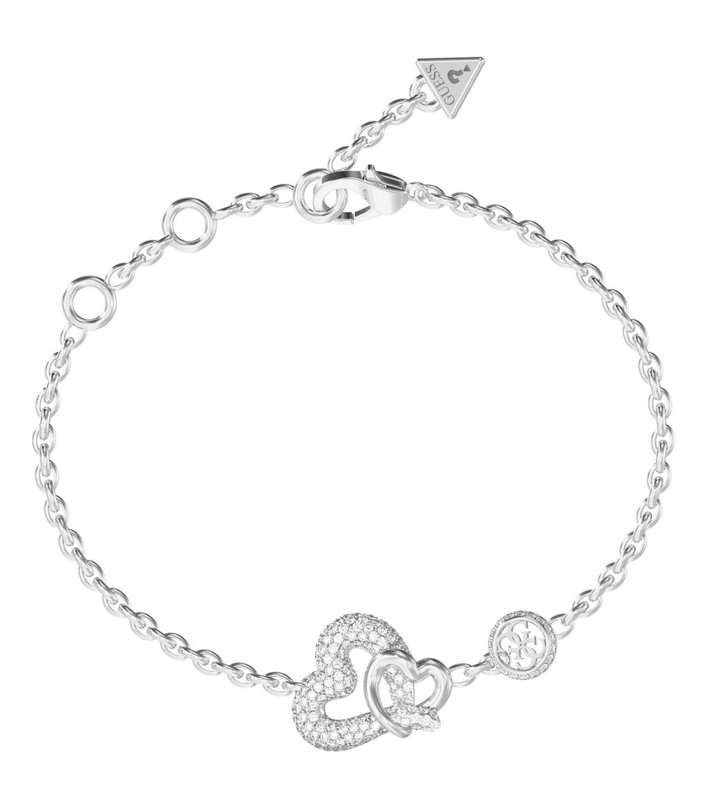 Ladies Love Bites Bracelet Silver Steel