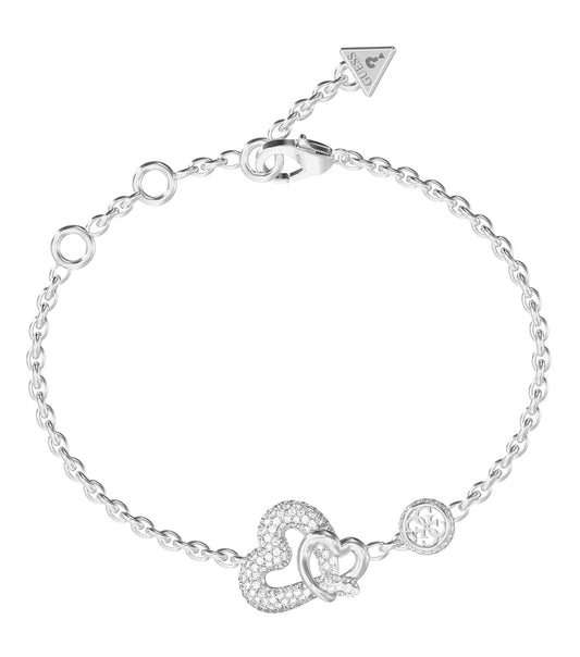 Ladies Love Bites Bracelet Silver Steel