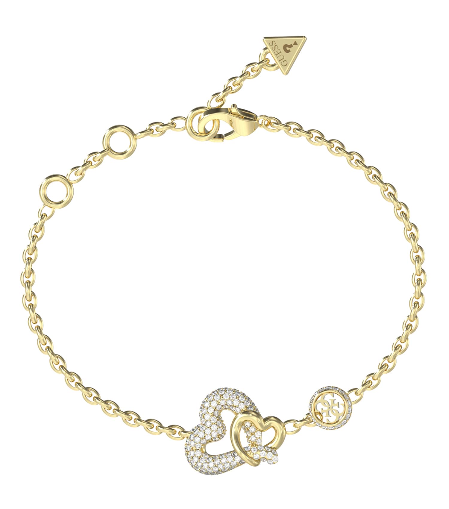 Ladies Love Bites Bracelet Silver Steel