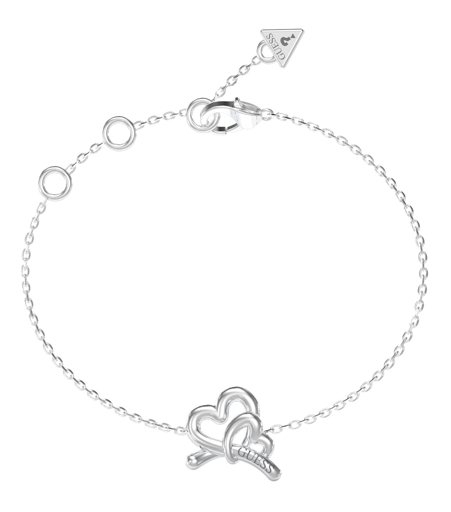 Ladies Love Bites Bracelet Silver Steel