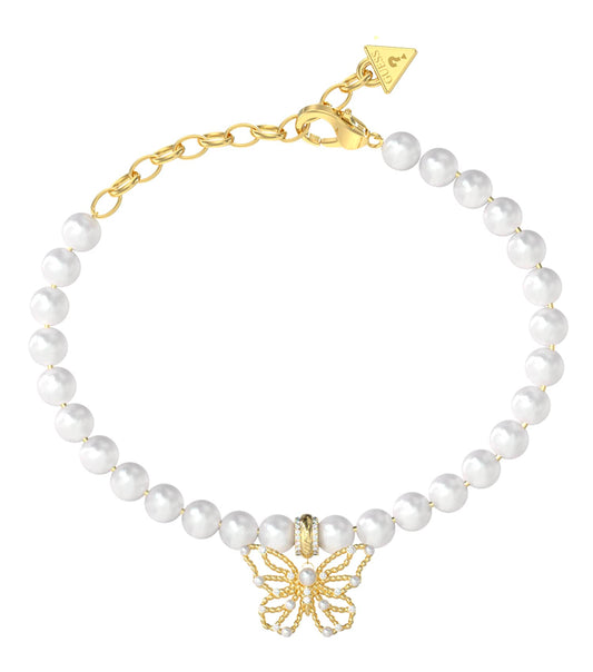 Women Borboleta Bracelet Gold Steel