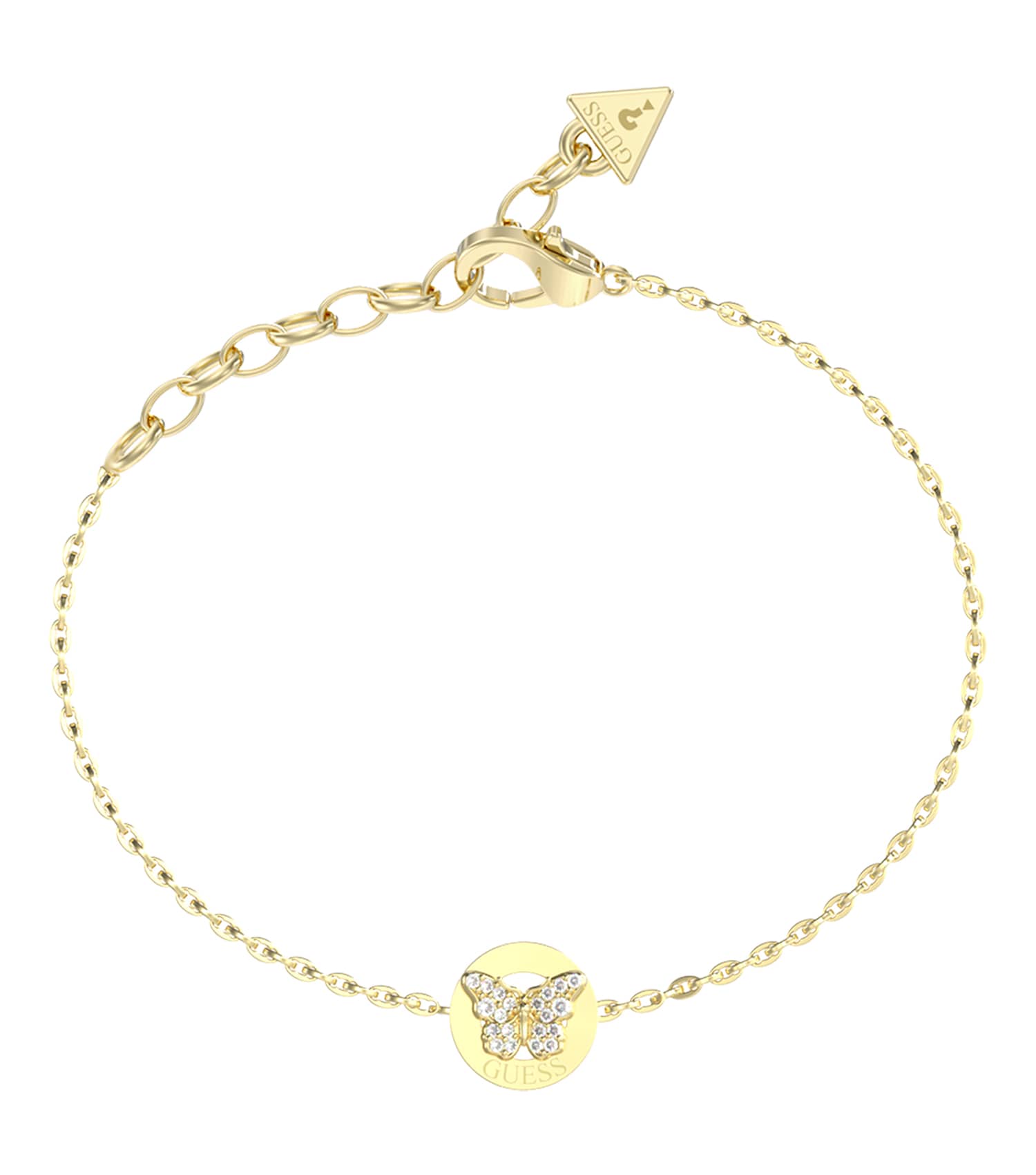 Women Borboleta Bracelet Gold Steel