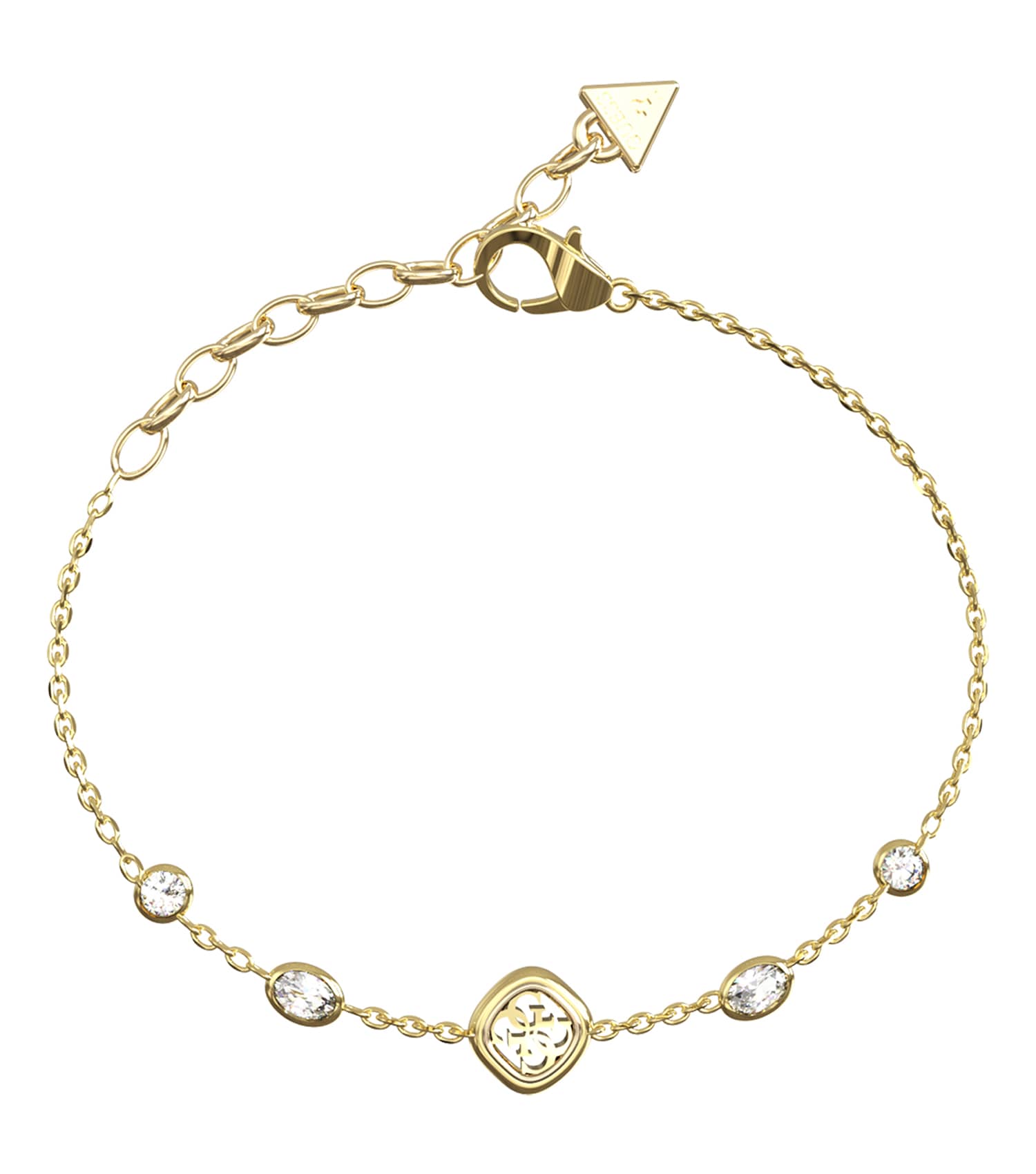 Women Jaipur Splendor Bracelet Gold Steel