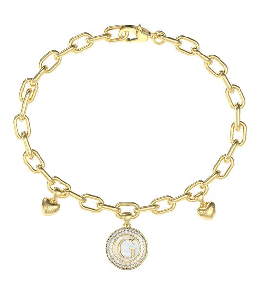 Women G Talisman Bracelet Gold Steel