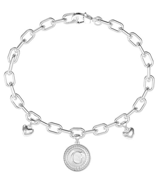 Women G Talisman Bracelet Silver Steel