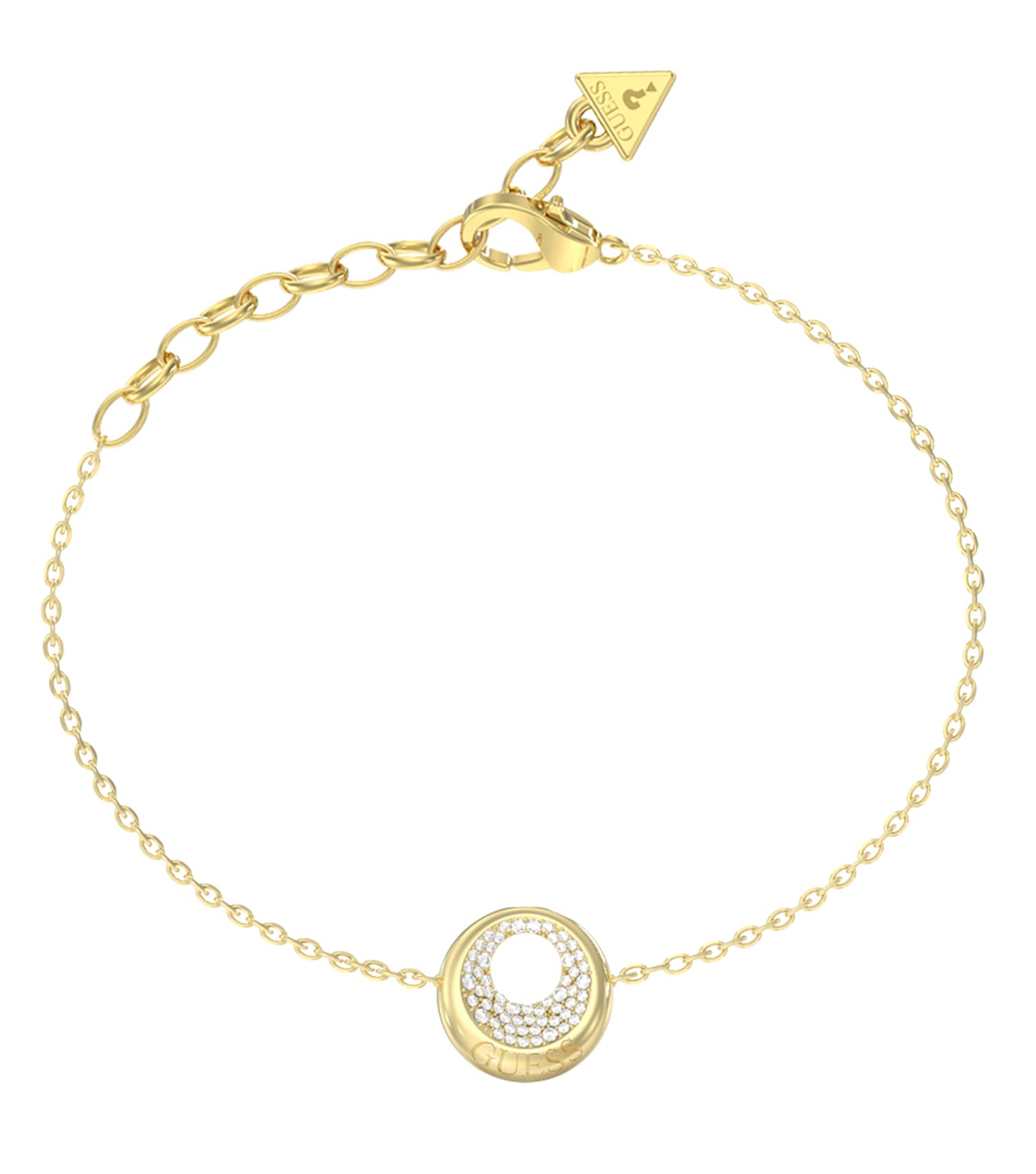 Women Moon Drops Bracelet Gold Steel
