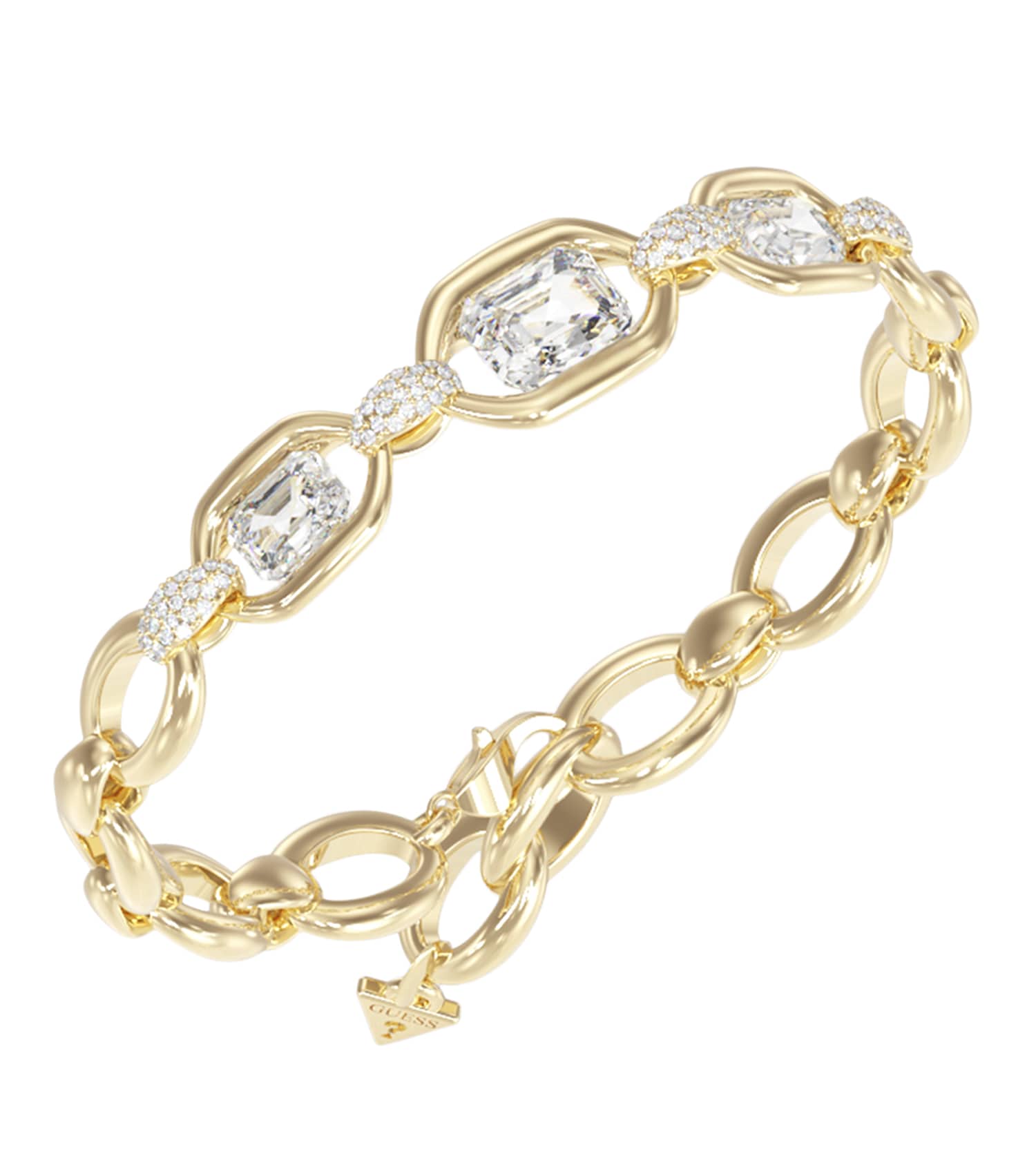 Ladies Radiosa Bracelet Gold Steel
