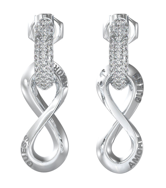 Women Guess Id Earrings
