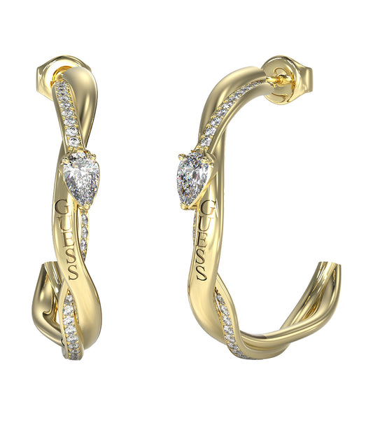 Women Guess Id Earrings