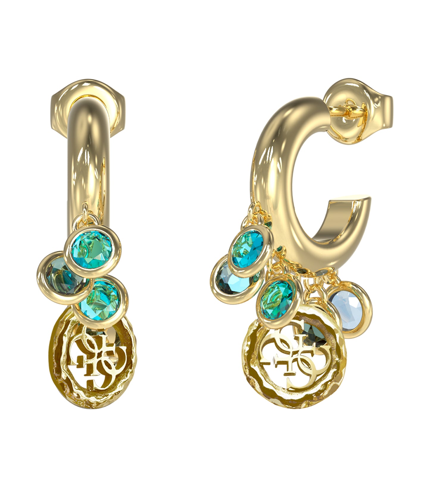 Women Guess Id Earrings