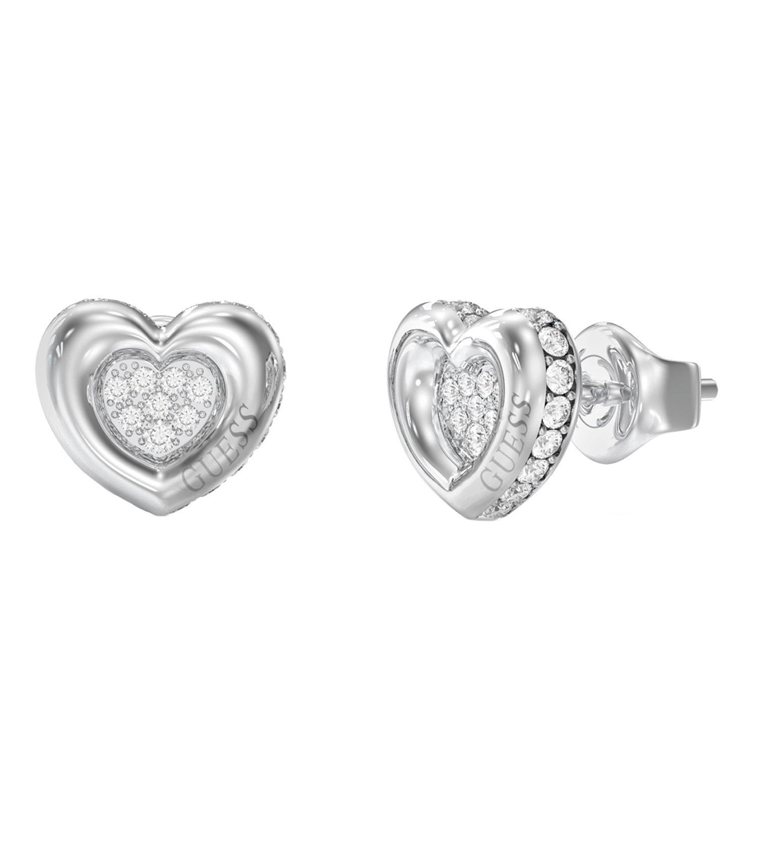 Ladies L.O.V.E. Earrings Gold Steel