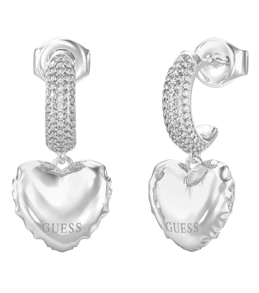 Ladies Iconique Earrings Gold Steel