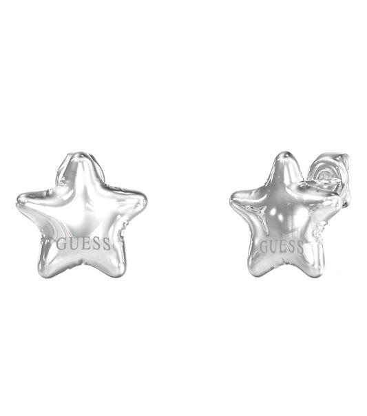 Ladies Iconique Earrings Gold Steel