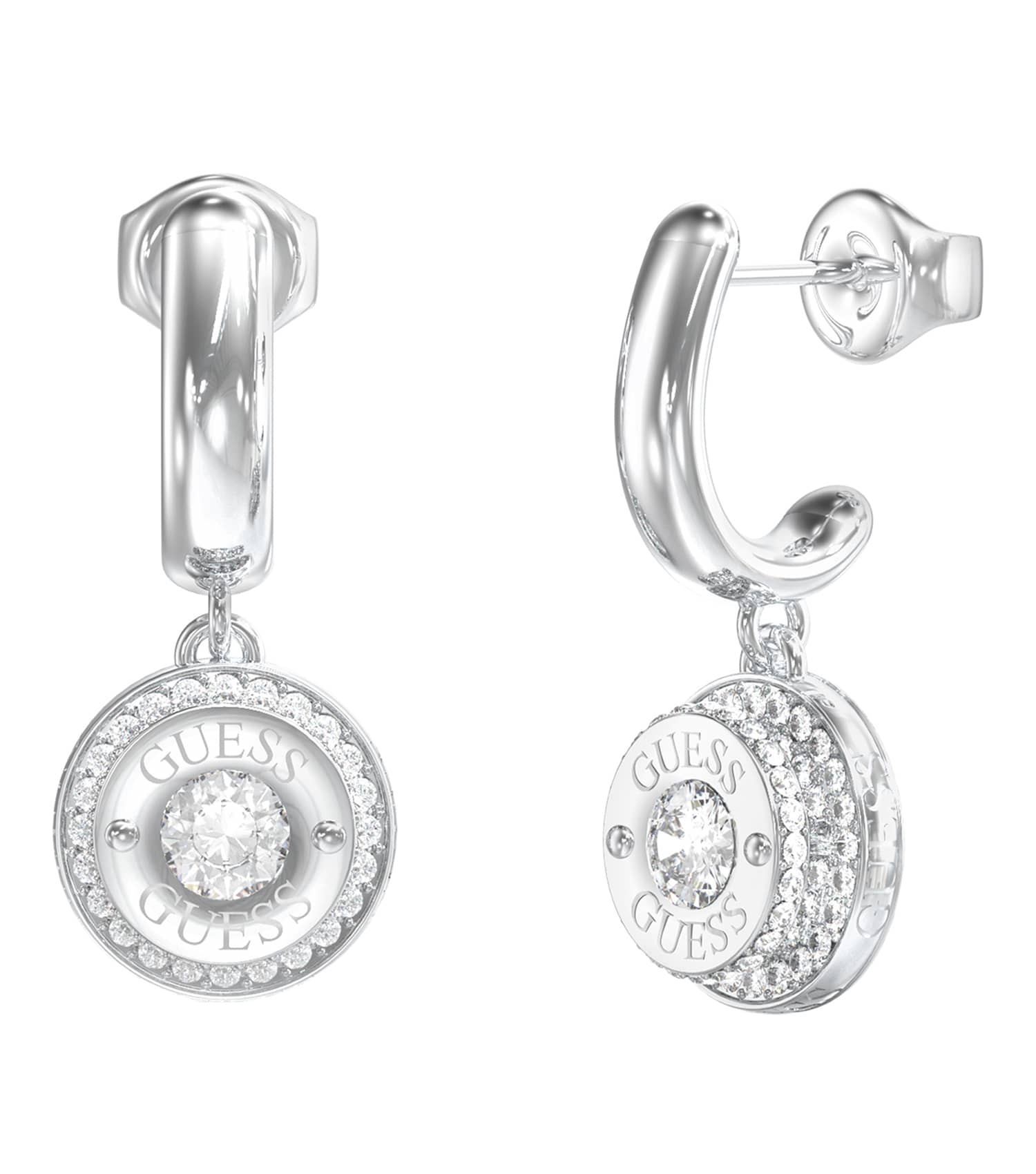 Ladies Till Morning Earrings Gold Steel