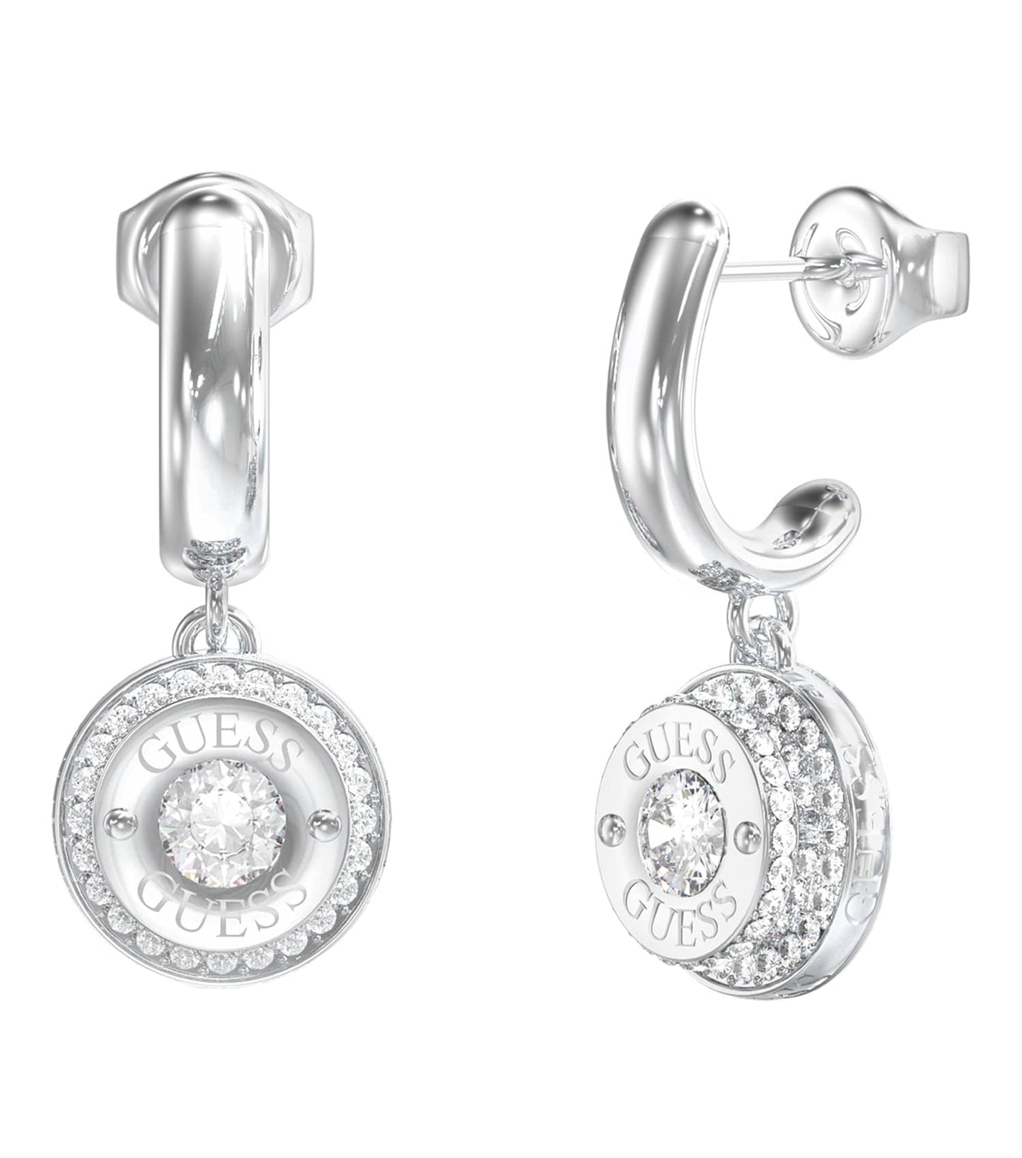 Ladies Till Morning Earrings Gold Steel