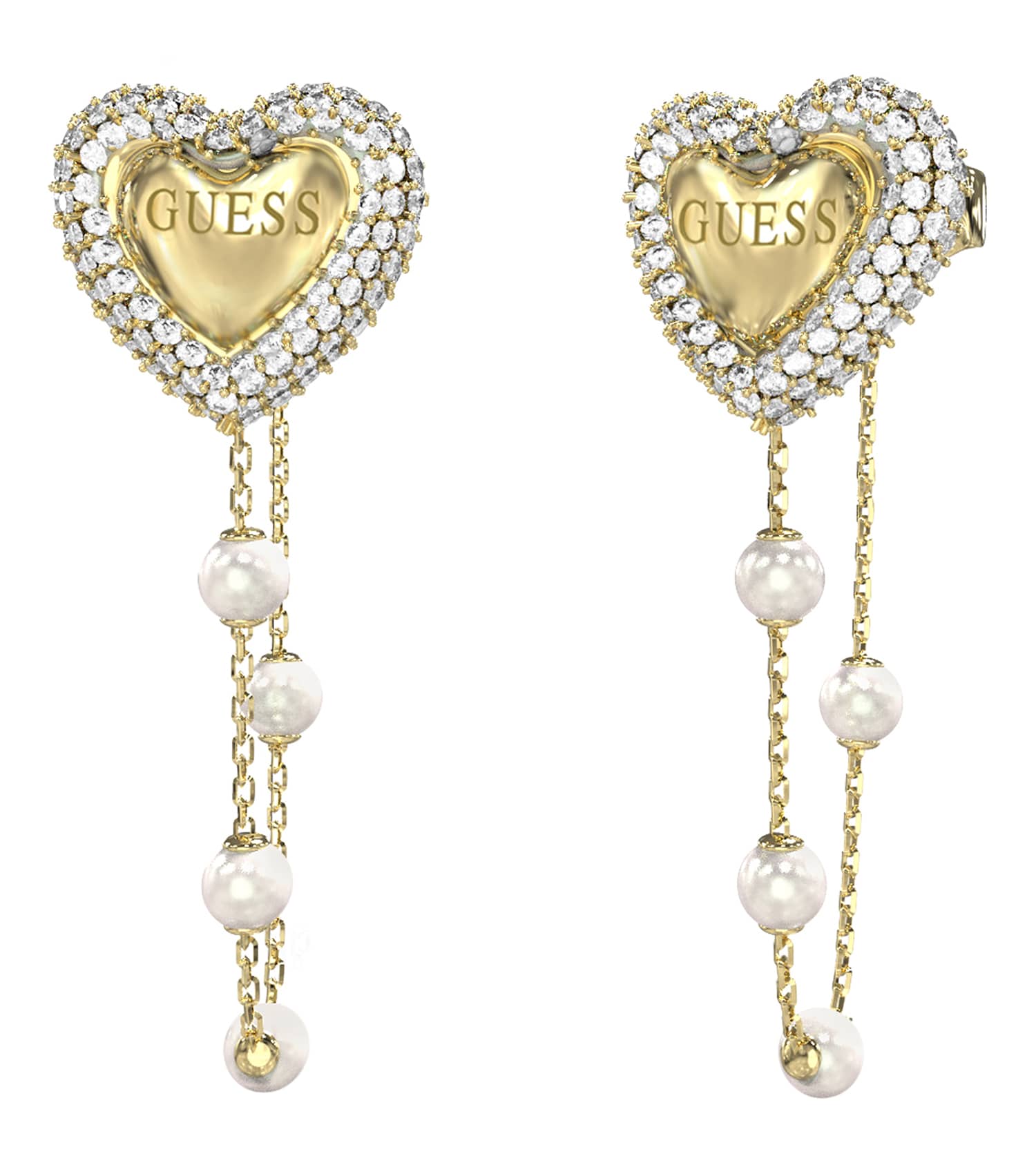 Ladies Beloved Earrings Silver Steel