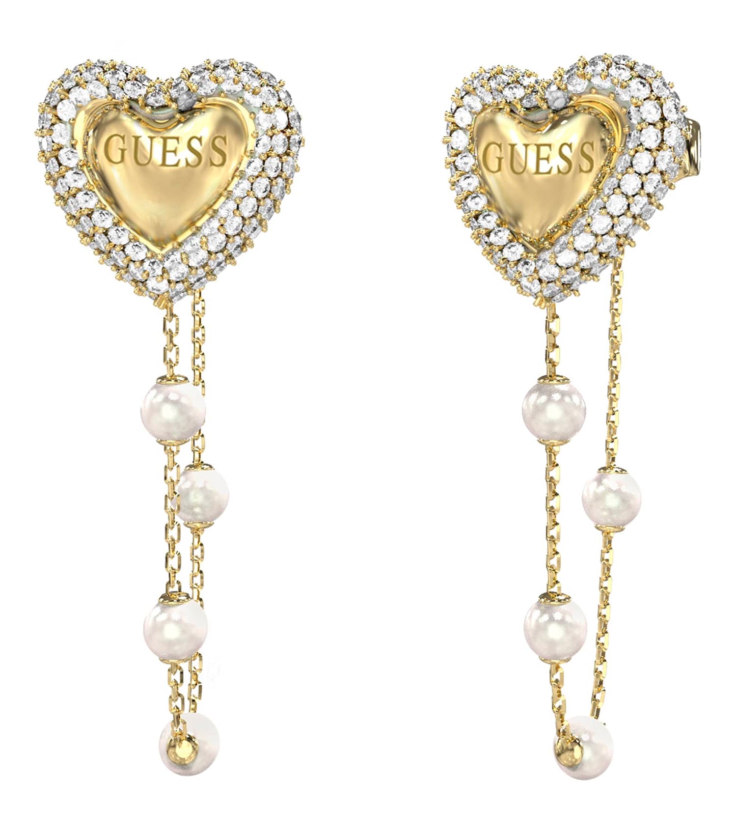 Ladies Beloved Earrings Silver Steel