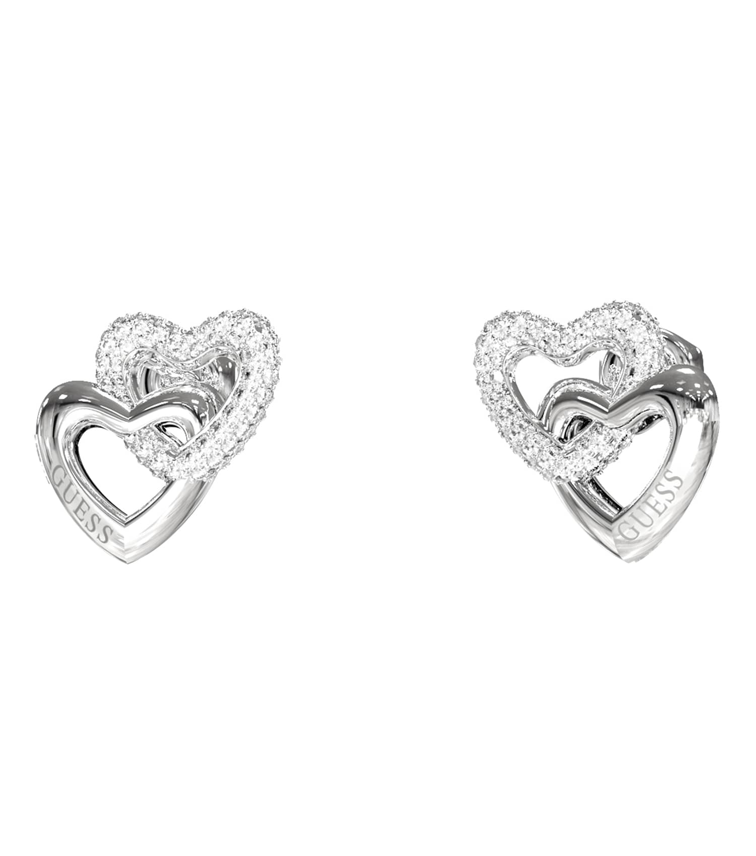 Ladies Beloved Earrings Silver Steel