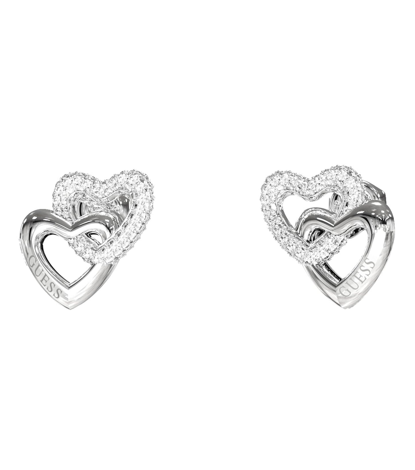 Ladies Beloved Earrings Silver Steel