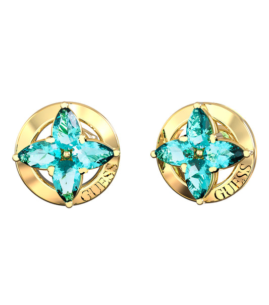 Ladies Secret Garden Earrings  Steel | Ramadan Edition