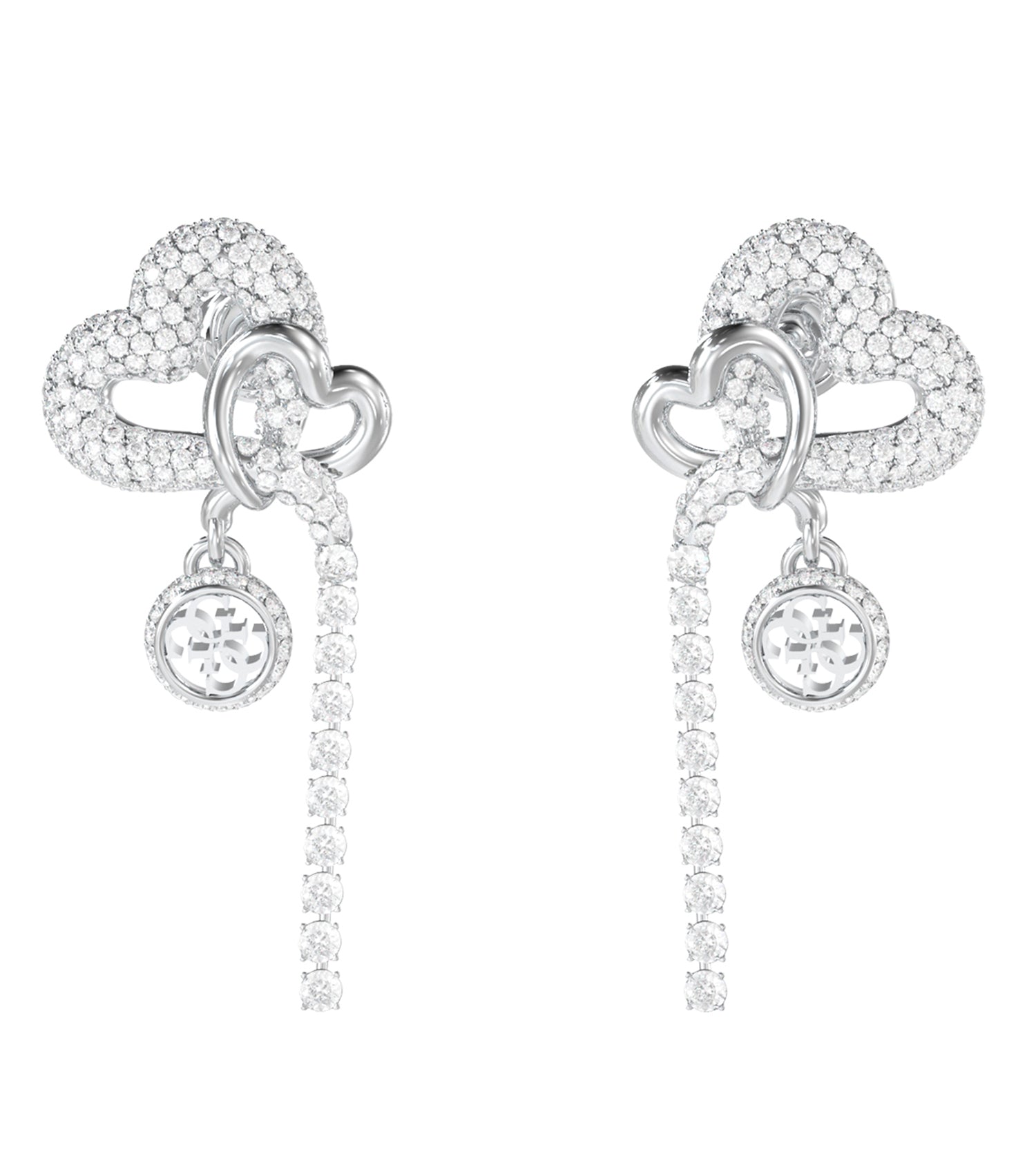 Ladies Love Bites Earrings Silver Steel | Ramadan Edition