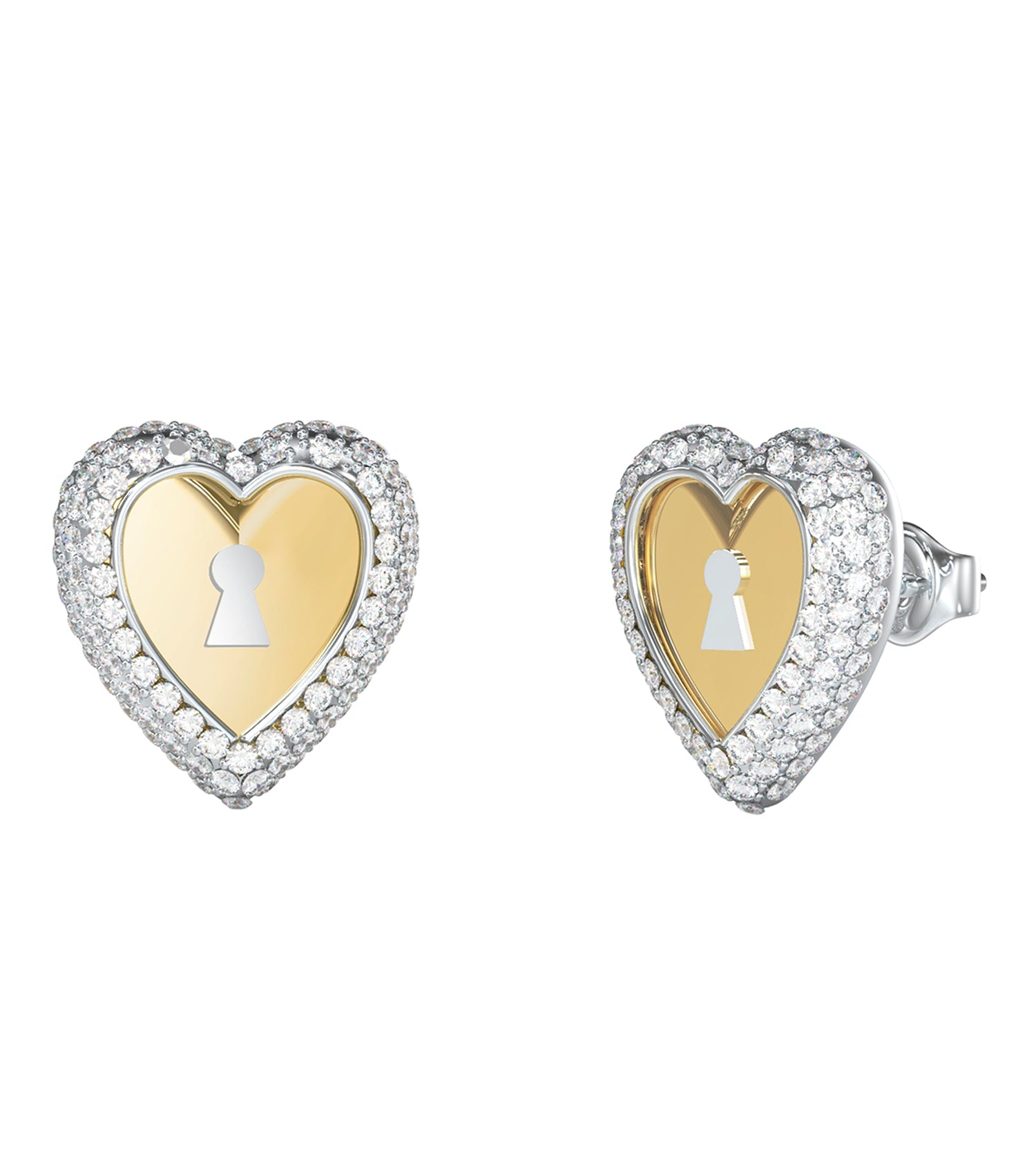 Ladies Love Bites Earrings Silver &  Steel | Ramadan Edition