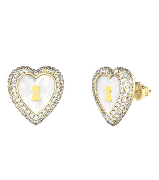 Ladies Love Bites Earrings  Steel