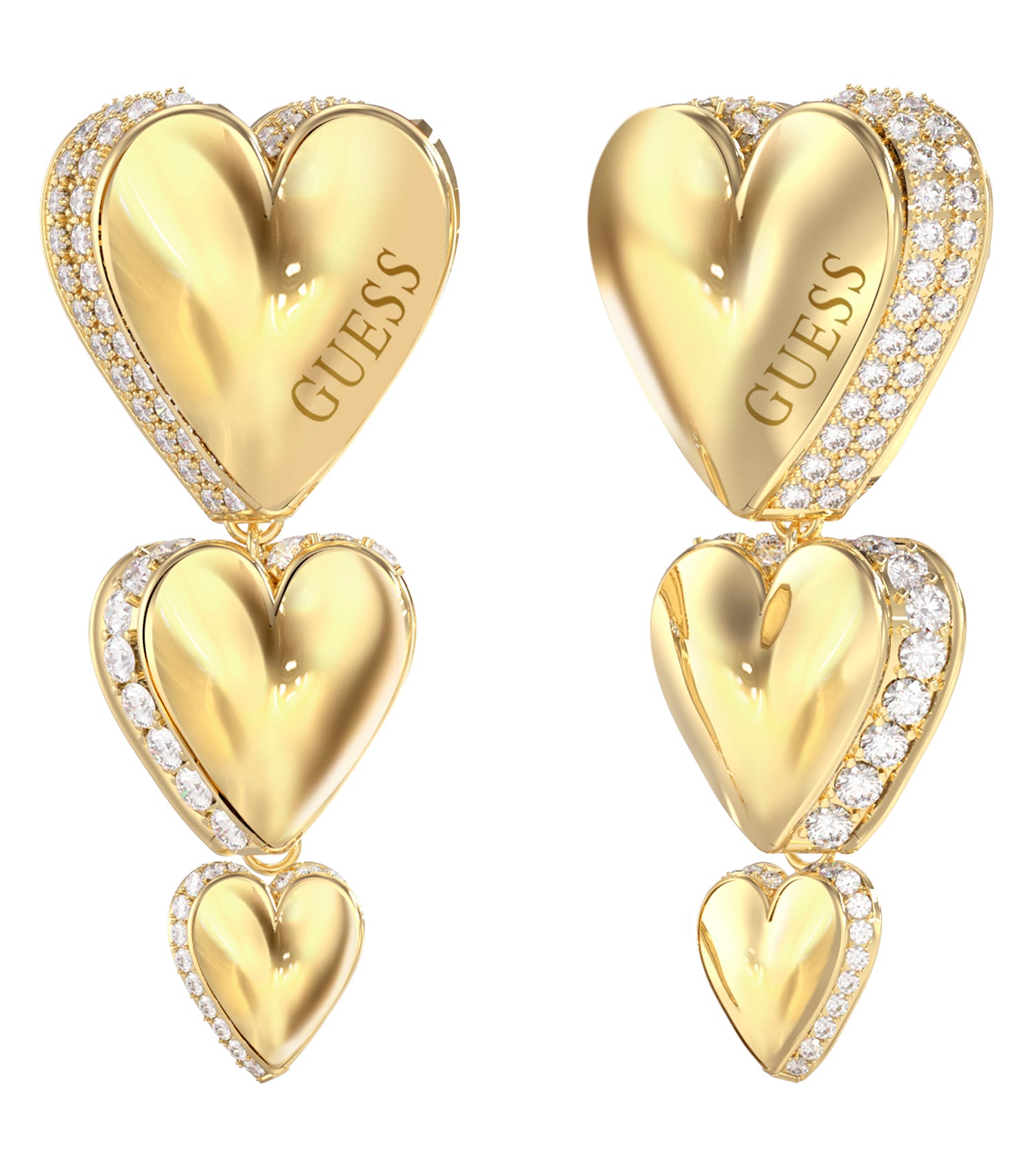 Ladies By Your Side Earrings Silver Steel