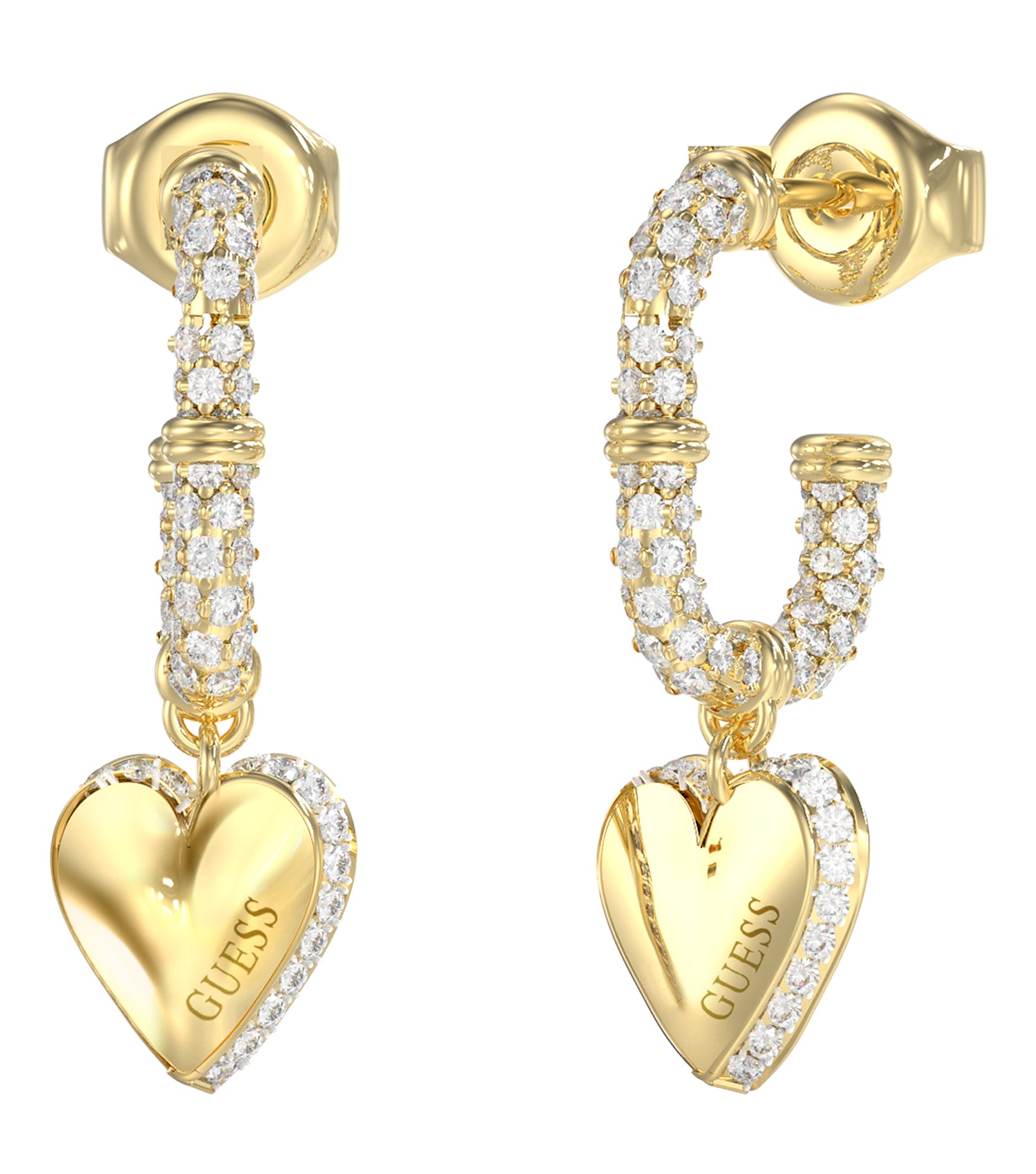Ladies By Your Side Earrings Silver Steel