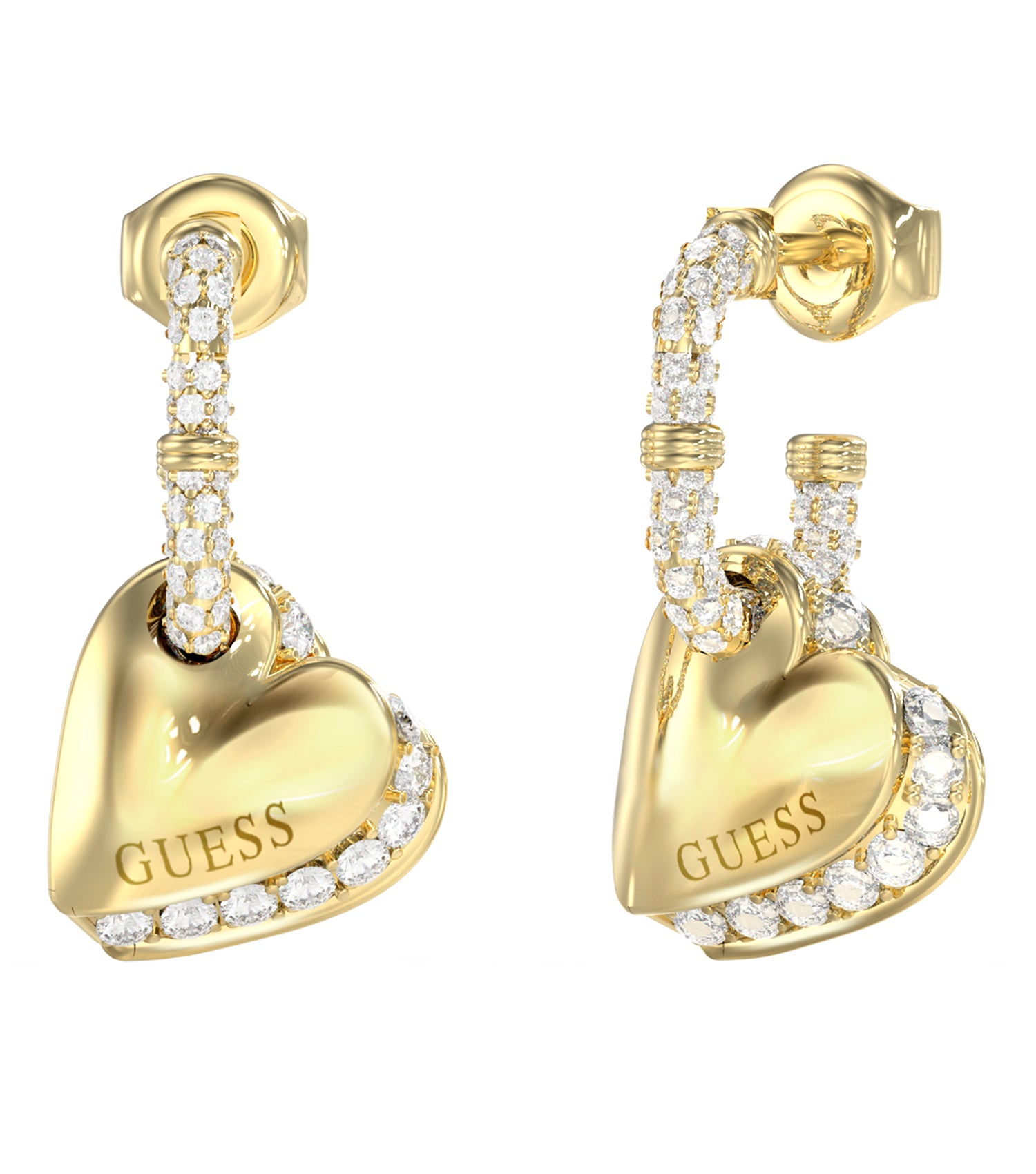 Ladies By Your Side Earrings Silver Steel