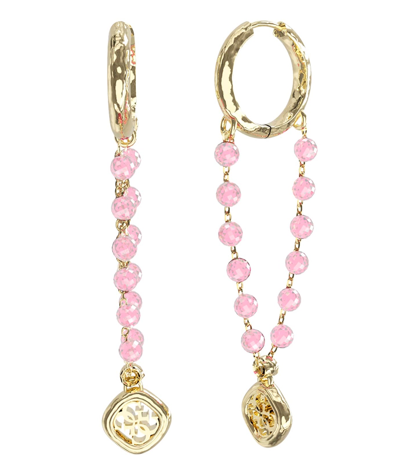 Women Jaipur Splendor Earrings Gold Steel