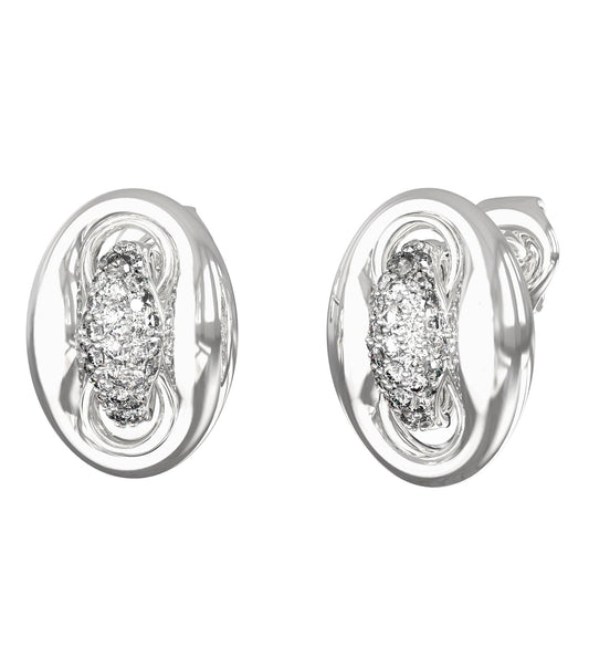 Women Marina Earrings Gold Steel