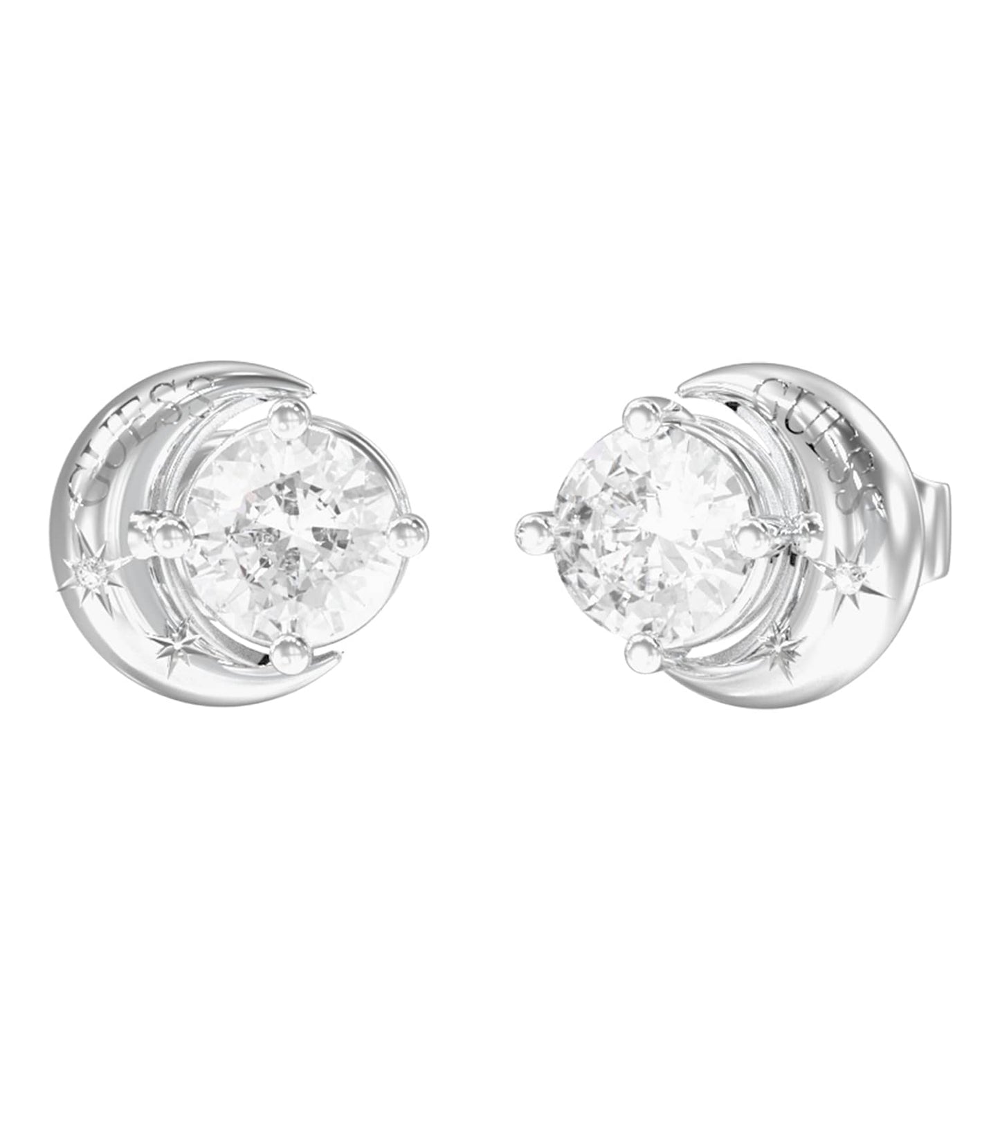 Women Aurora Earrings Gold Steel