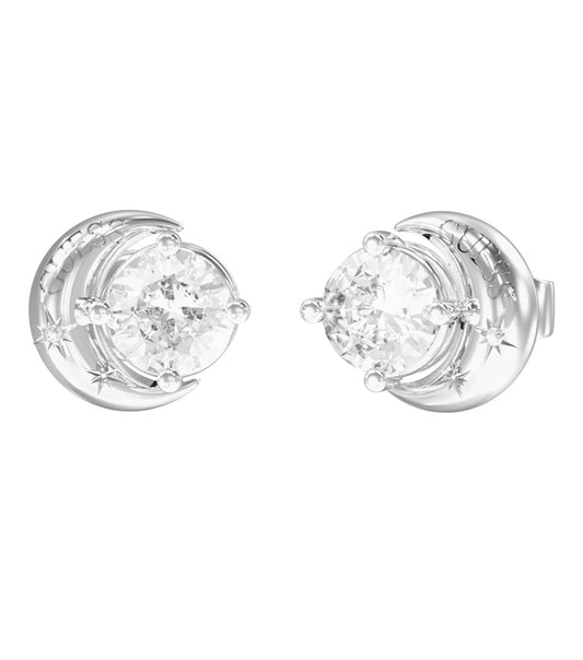 Women Aurora Earrings Gold Steel